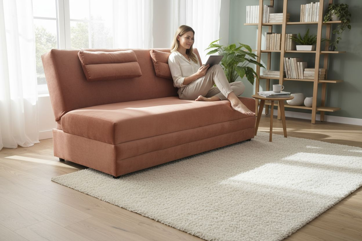 Sofa cama almohadin